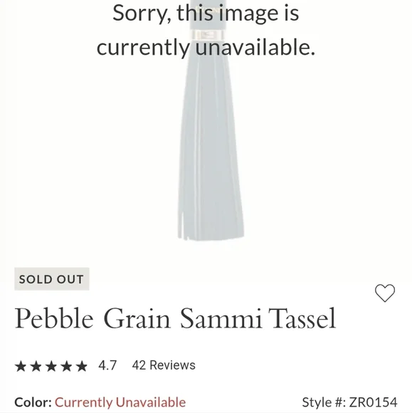 Dooney & Bourke Pebble Grain Sammi Tassle - Picture 3 of 6